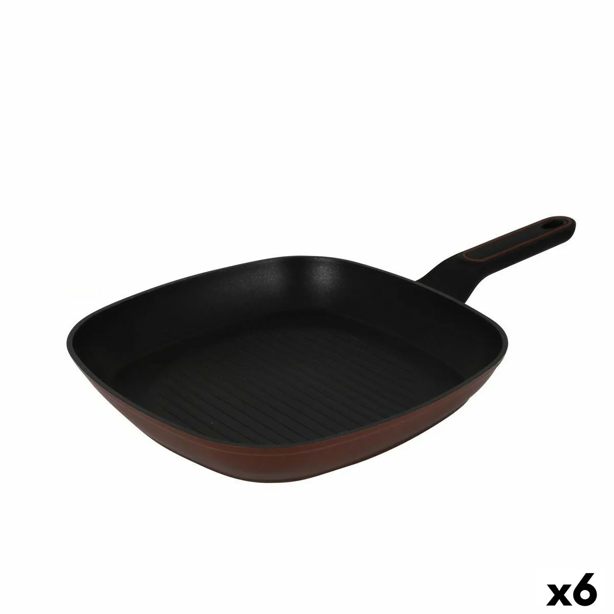 Poele a griller lisse quttin sahara aluminium forge marron 48 x 29 x 4 5 cm 6 unites s222682128. Diaytar révolutionne votre façon de faire du shopping en ligne !