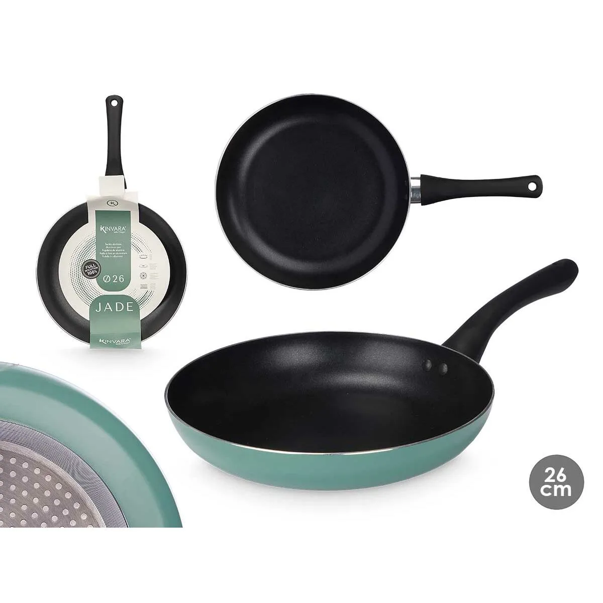Poele anti adhesive kinvara 9 vert aluminium 26 cm induction s363344556. Diaytar, c'est l'évidence que quand on aime les produits, on ne compte pas. On les collectionne. À vous de jouer.