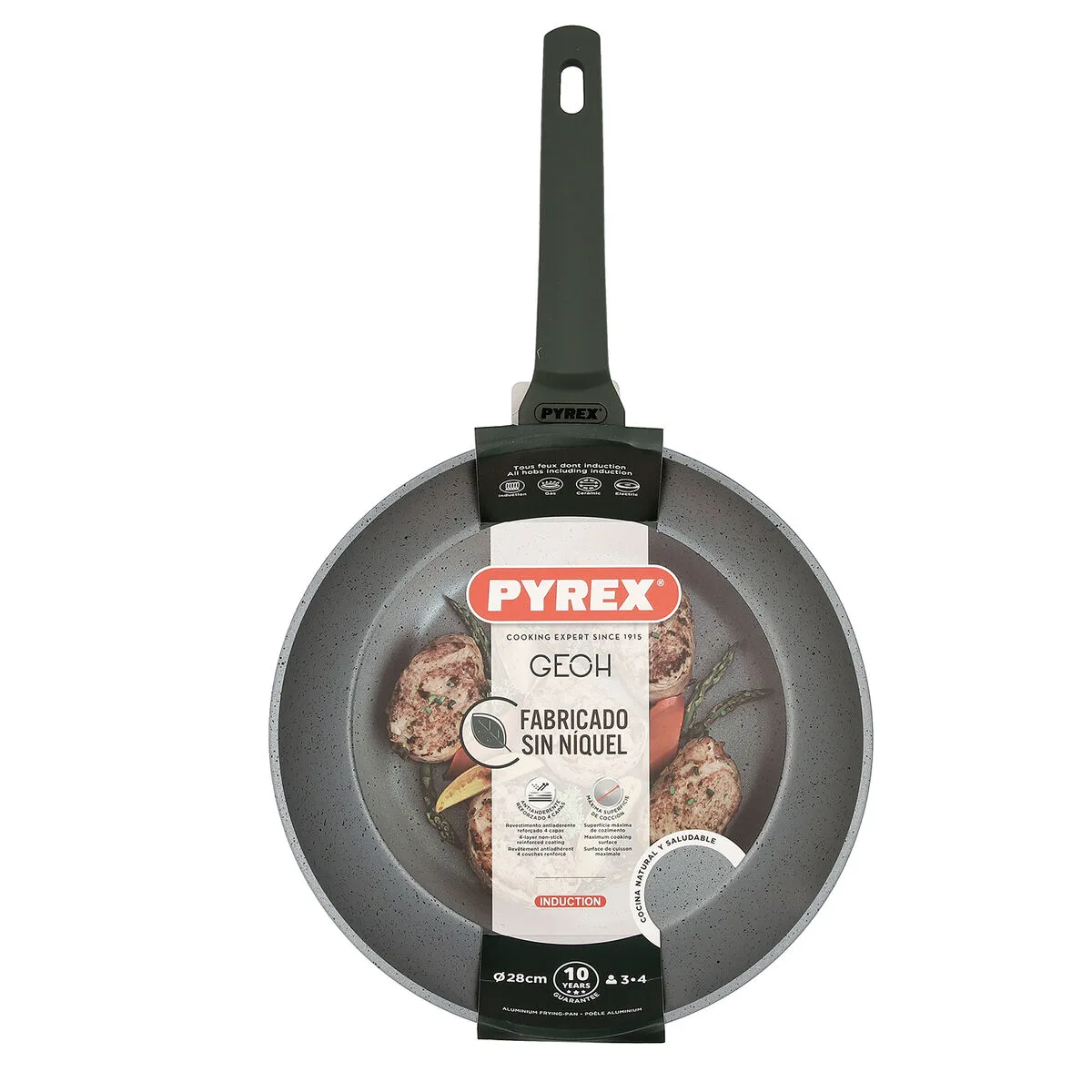 Poele anti adhesive pyrex geoh aluminium forge 28 cm s271003274. Diaytar s'engage à vous proposer une expérience shopping unique avec des produits généraux innovants, tendance et toujours à prix attractifs
