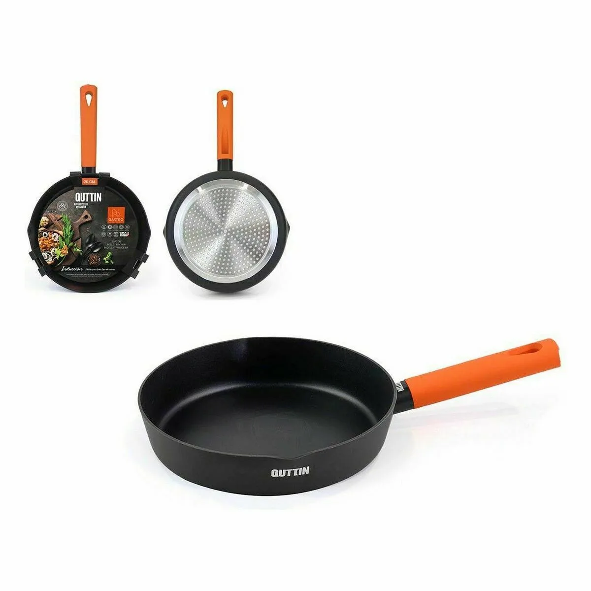 Poele quttin gastro noir orange 35 5 x 21 x 5 cm 6 unites s223062914. Diaytar, c'est la vitrine permanente des innovations produits qui vont faire parler d'elles dans les mois à venir.