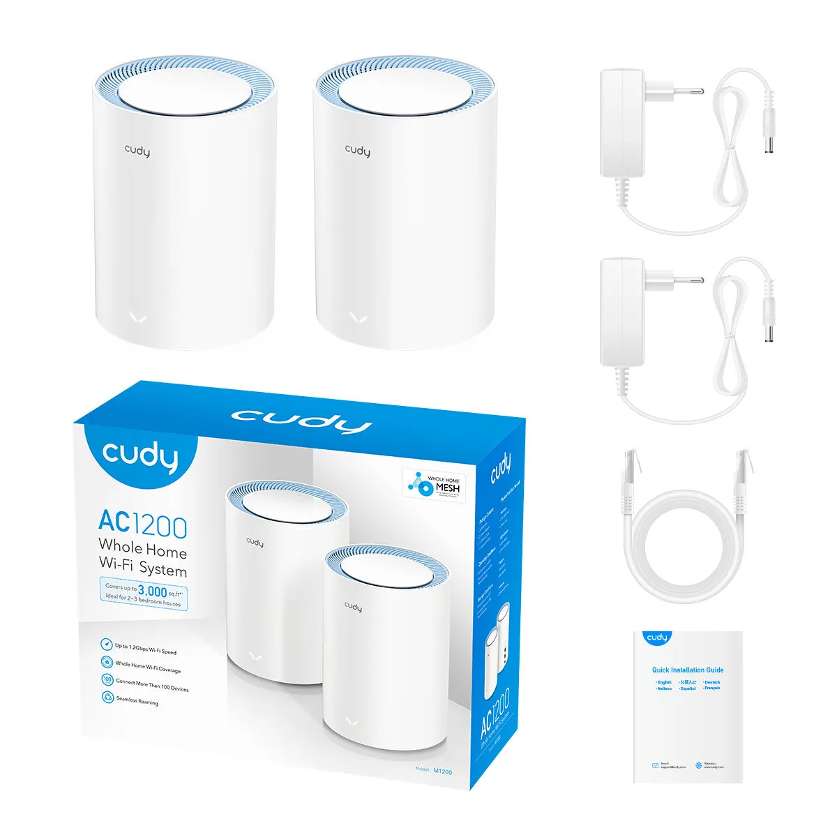 Point d acces cudy m1200 2 pack blanc s914612176. Notre équipe Diaytar est une bande de dénicheurs compulsifs, toujours en quête du produit qui provoquera l'étincelle dans votre regard.