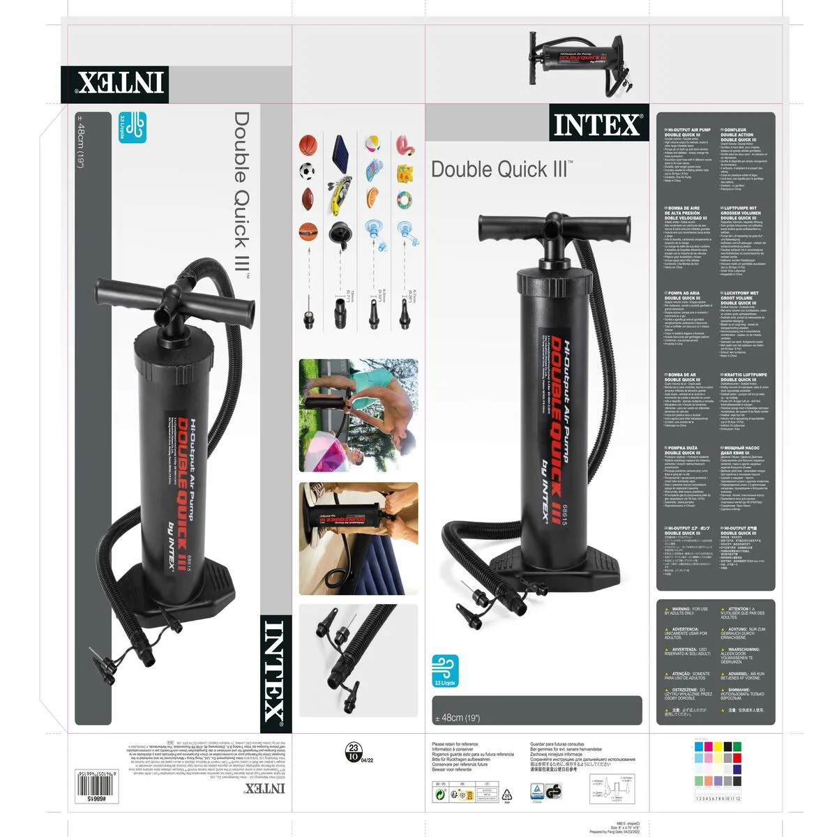 Pompe a air double quick iii intex manuel s240625688. Diaytar, c'est le résultat de years of market research condensé en une seule plateforme intuitive et généreuse.