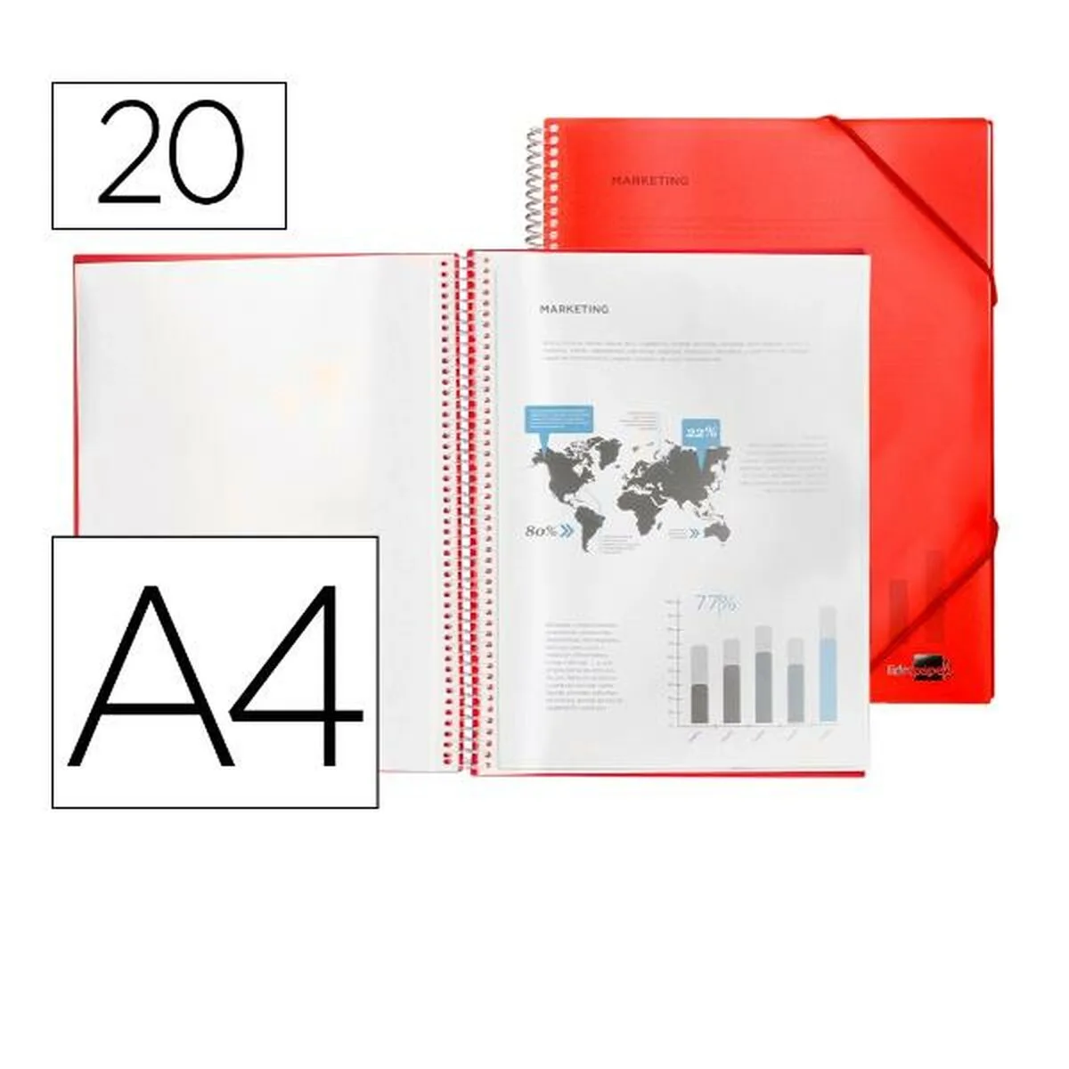 Porte documents liderpapel ec06 a4 rouge s7718170058. Nous avons infusé Diaytar avec une dose massive de passion pour le produit. Contagieux : vous allez l'attraper.