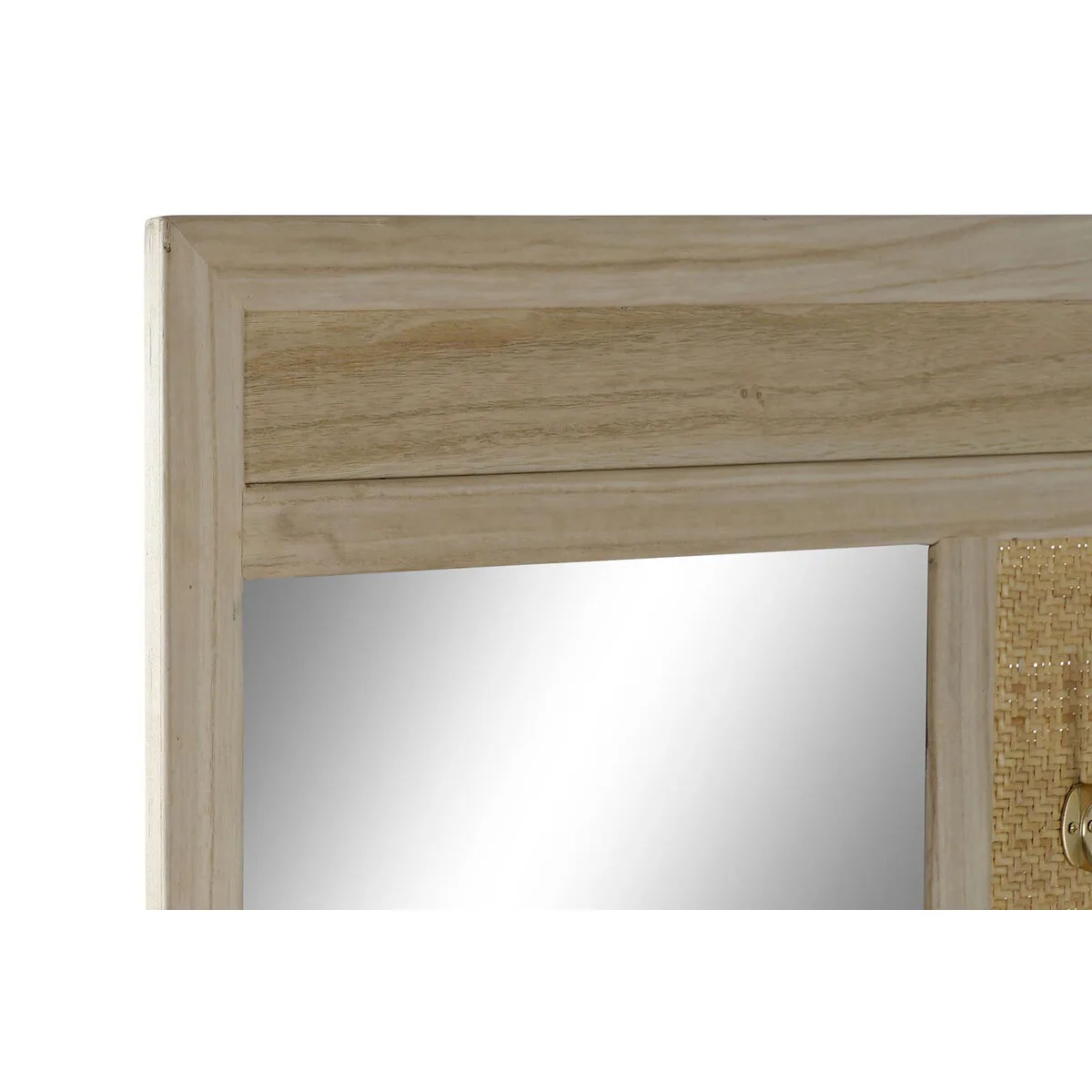Porte manteau avec miroir home esprit naturel rotin bois de paulownia miroir 92 x 40 x 181 cm s305774848. Diaytar, c'est la promesse tenue d'un e-commerce où l'émerveillement devant un produit simple est encore possible.