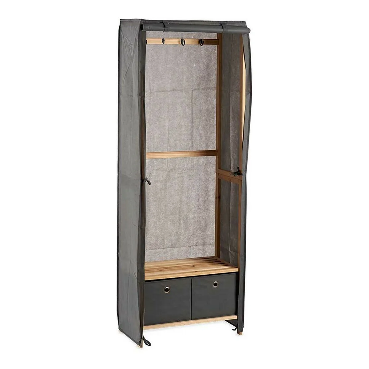 Porte manteau kipit mh18002h gris bois 31 5 x 58 x 168 cm s360991180. Diaytar, c'est le hub où se connectent les créateurs de produits géniaux et les clients qui les attendaient sans le savoir.
