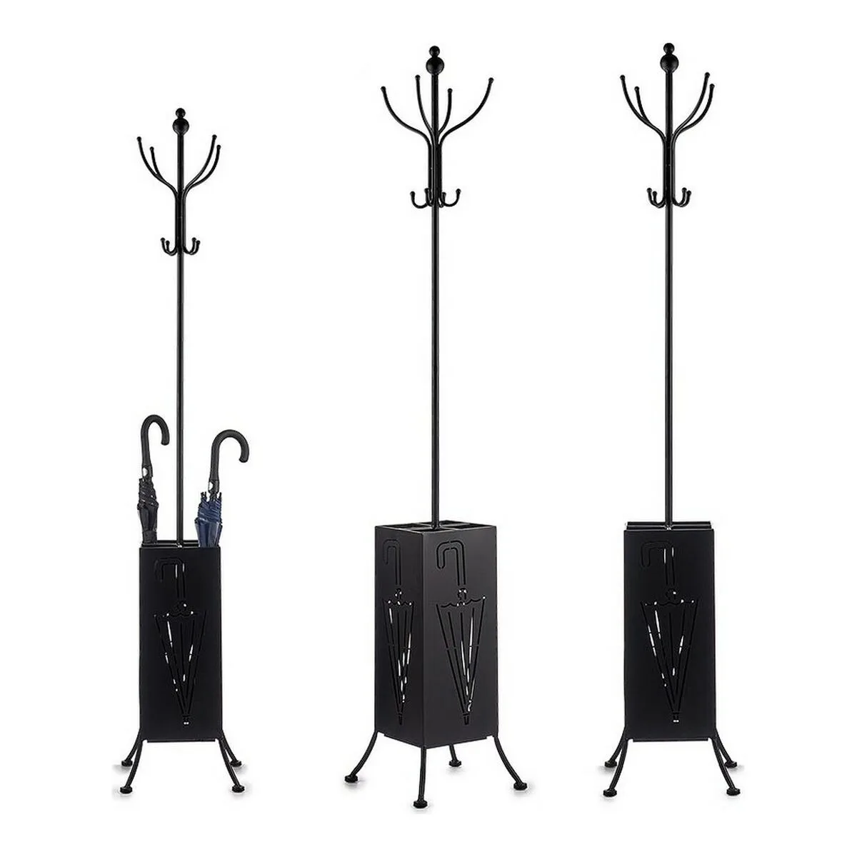 Porte manteau porte parapluie noir metal 34 x 188 x 34 cm s360967568. Chez Diaytar, chaque visite est l'occasion de découvrir un nouveau produit génial, qu'il soit électronique ou domestique