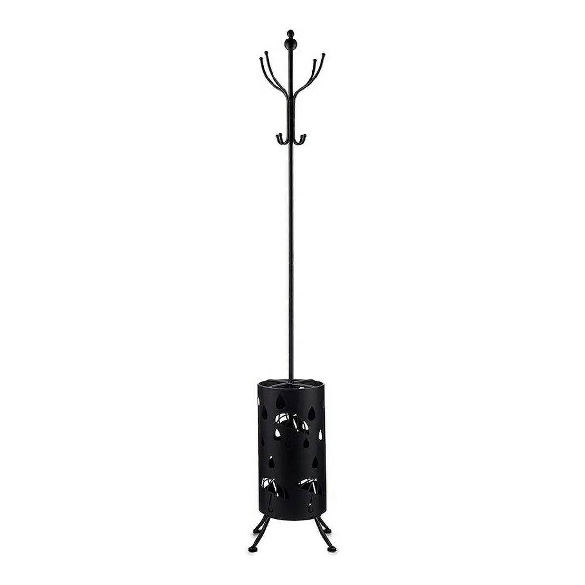 Porte manteau porte parapluie noir metal 44 x 185 x 44 cm s360970323. Diaytar : Parce que vous méritez le meilleur, nous sélectionnons l'excellence.