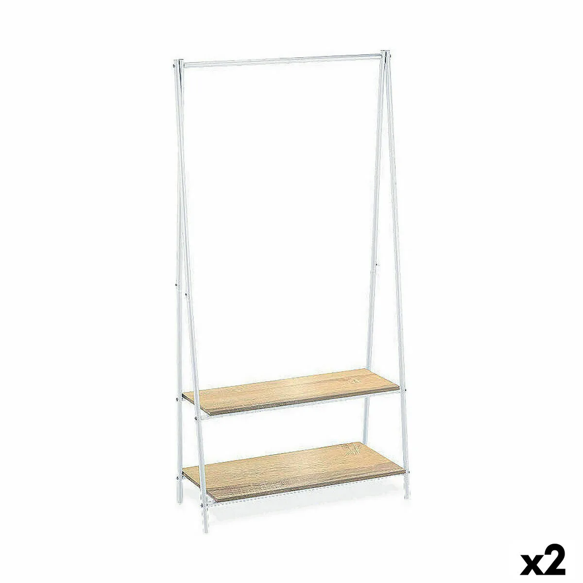 Porte manteaux confortime blanc bois metal 80 x 40 x 160 cm s223129653. Notre philosophie : le produit parfait n'existe pas. C'est pourquoi Diaytar en propose des milliers, pour que vous le créiez.