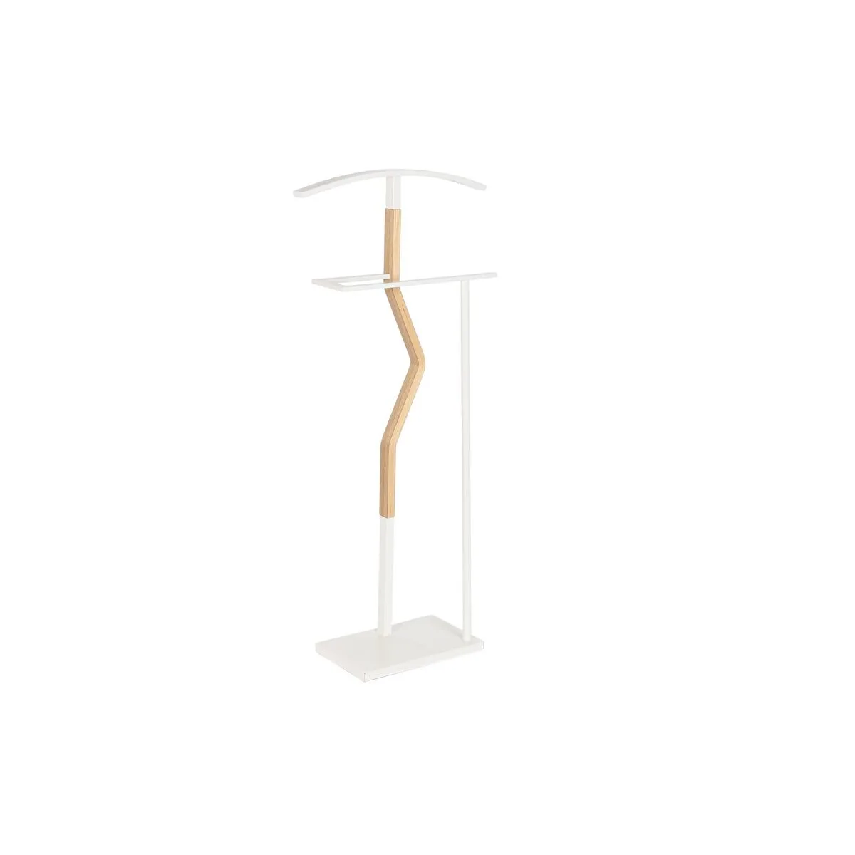Porte manteaux dkd home decor naturel bois acier blanc 48 x 20 x 106 5 cm s303430481. La qualité Diaytar : un engagement, une promesse, une satisfaction garantie.