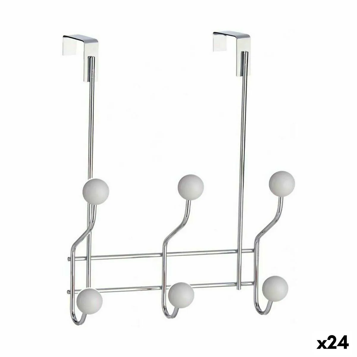 Porte manteaux pour portes berilo w4742 6h blanc metal plastique 10 x 22 x 26 cm 24 unites s362581211. Diaytar, c'est le grand ménage de printemps dans vos habitudes shopping : on garde l'essentiel, on jette le superflu.