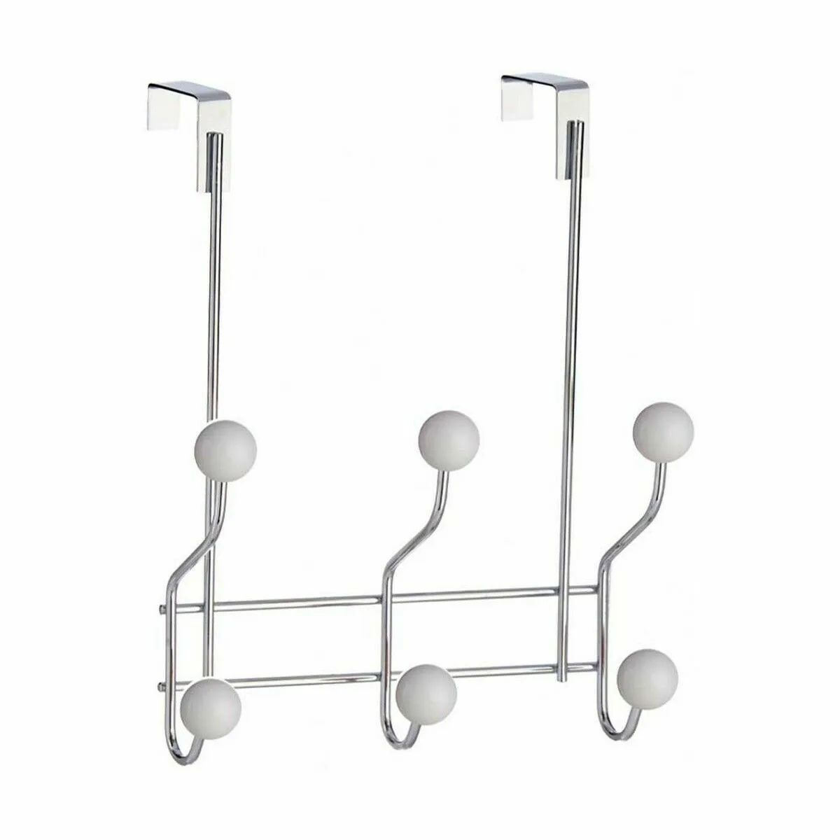 Porte manteaux pour portes berilo w4742 6h blanc metal plastique 10 x 22 x 26 cm 24 unites s362581246. Bienvenue chez Diaytar - Votre destination shopping pour tous vos besoins du quotidien !