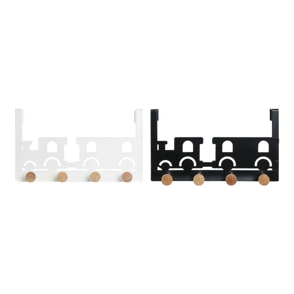 Porte manteaux pour portes dkd home decor 8424001835546 train blanc noir metal bois mdf 28 5 x 8 5 x 16 5 cm 2 unites s301641654. Nous avons bâti Diaytar sur la conviction qu'un produit génial n'a pas de prix, mais devrait avoir un prix accessible.