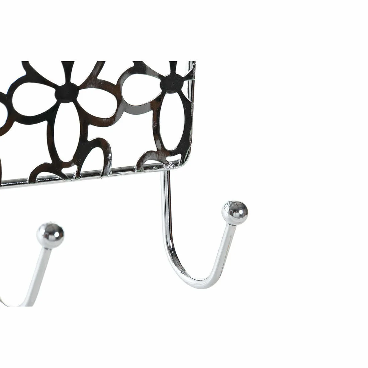 Porte manteaux pour portes dkd home decor argente metal plastique fleurs 32 x 10 x 19 cm s302571538. Notre mantra chez Diaytar : un produit, un sourire. Nous mesurons notre succès à votre satisfaction instantanée.