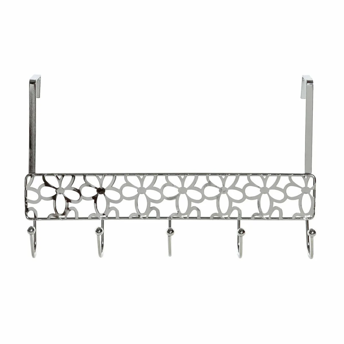 Porte manteaux pour portes dkd home decor argente metal plastique fleurs 32 x 10 x 19 cm s302571584. Osez l'originalité avec les créations mode exclusives de Diaytar.