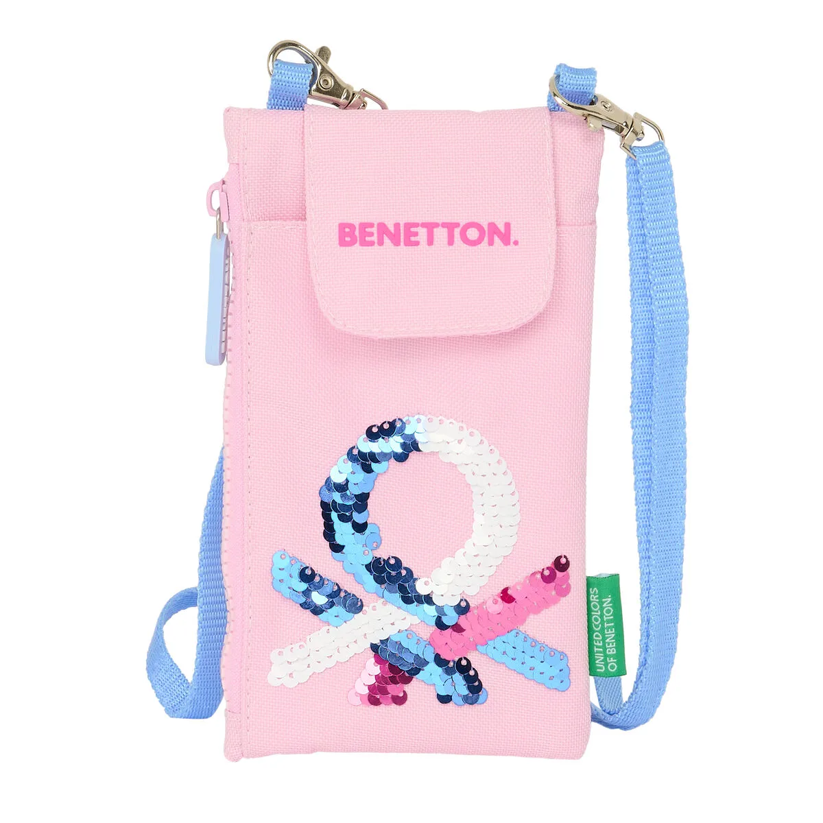 Porte monnaie benetton pink sac pour telephone portable rose s431026865. Créez votre look signature avec les pièces mode sélectionnées par Diaytar.