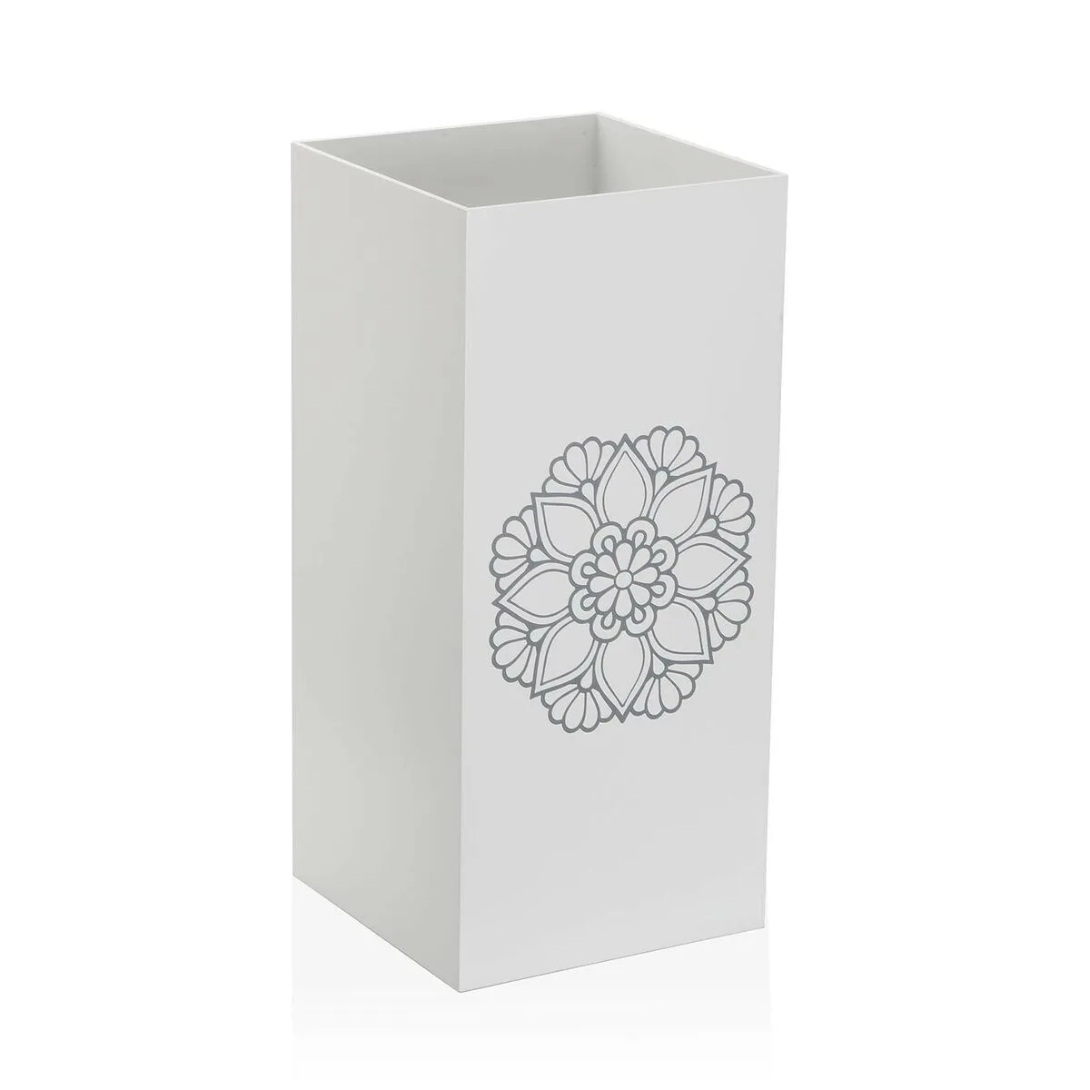 Porte parapluie versa mandala blanc bois mdf 22 x 48 x 22 cm s340934036. Diaytar, c'est le testament vivant qu'on peut allier large choix et qualité exemplaire dans le e-commerce.
