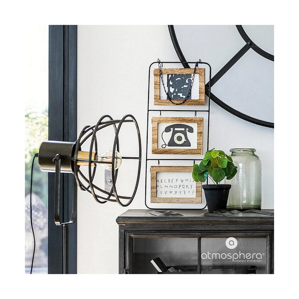 Porte photos mural atmosphera 3 photos bois mdf 52 x 22 cm s790793336. Nous sommes fiers de vous présenter Diaytar, une plateforme où l'amour du produit général et tendance est roi