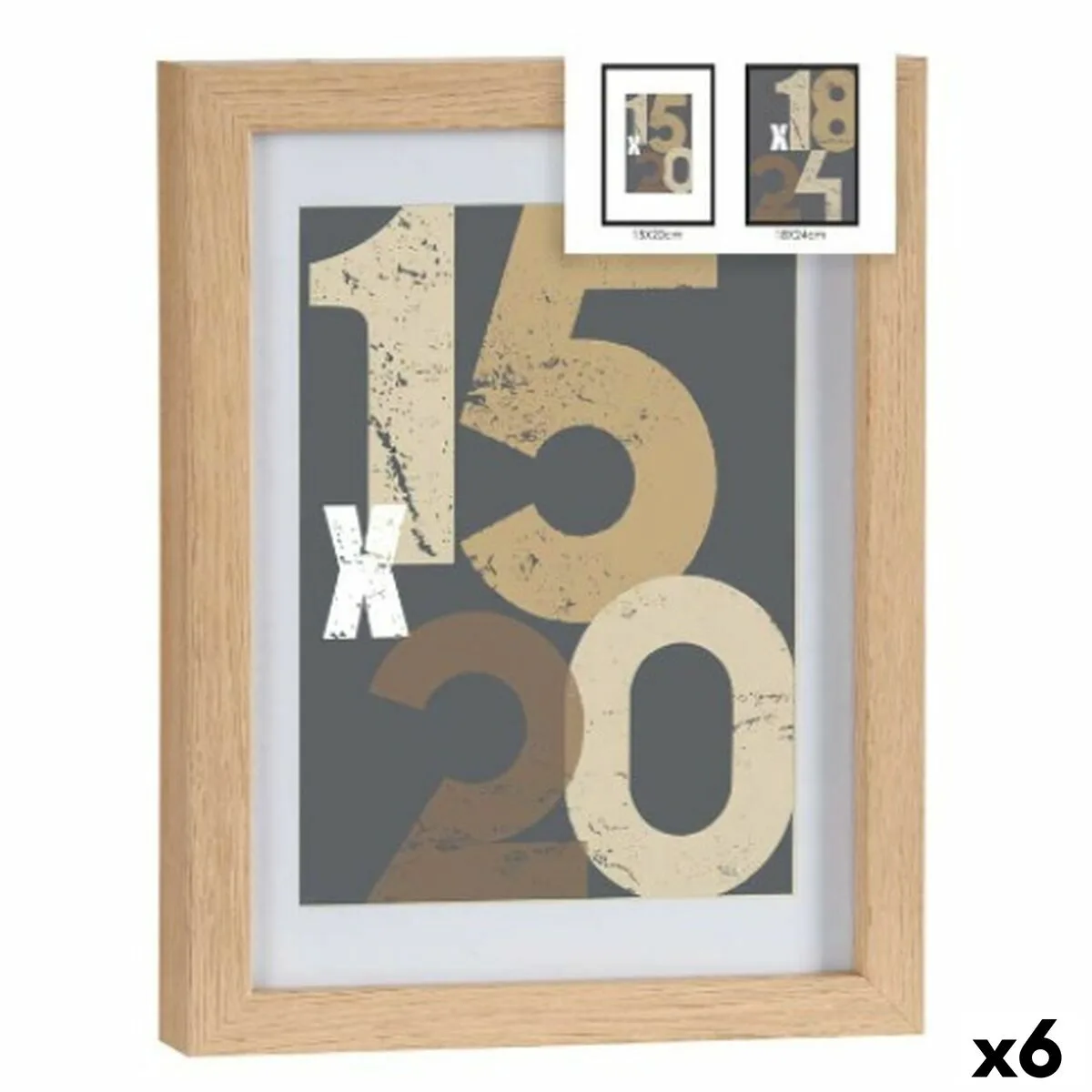 Porte photos mural naturel verre bois mdf 20 5 x 2 5 x 26 5 cm 6 unites s362547977. Chez Diaytar, nous célébrons la singularité de chaque produit, qu'il s'agisse d'un gadget tech ou d'un ustensile maison