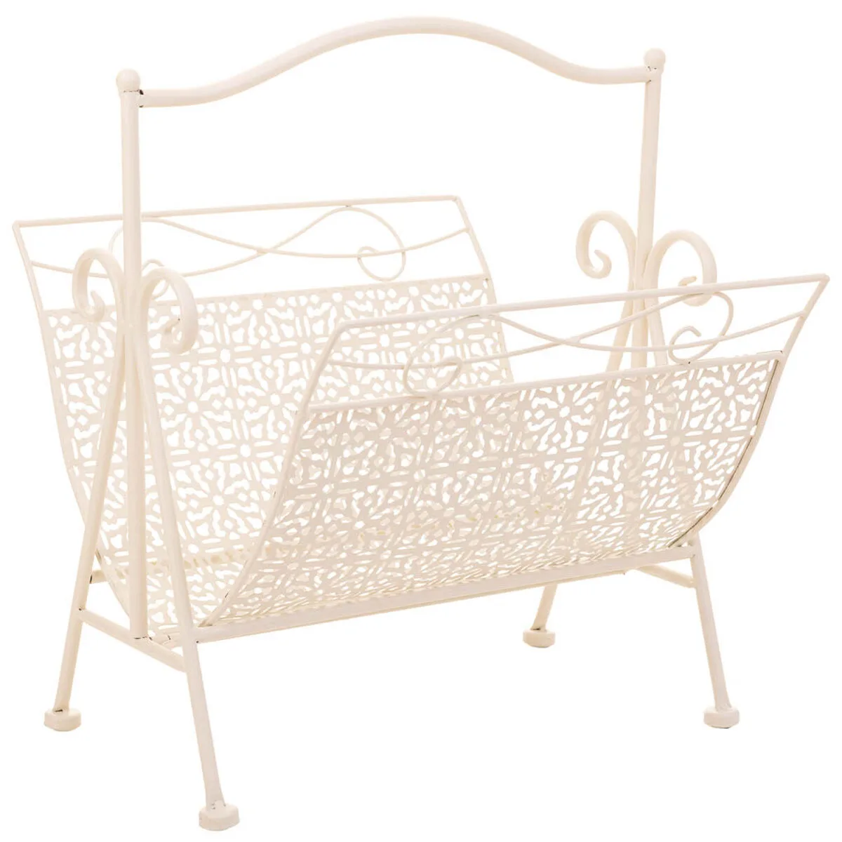 Porte revues alexandra house living blanc forge 36 x 33 x 38 cm d163285897. La boutique en ligne Diaytar, un terrain de jeu infini pour tous ceux qui aiment découvrir des produits utiles et beaux