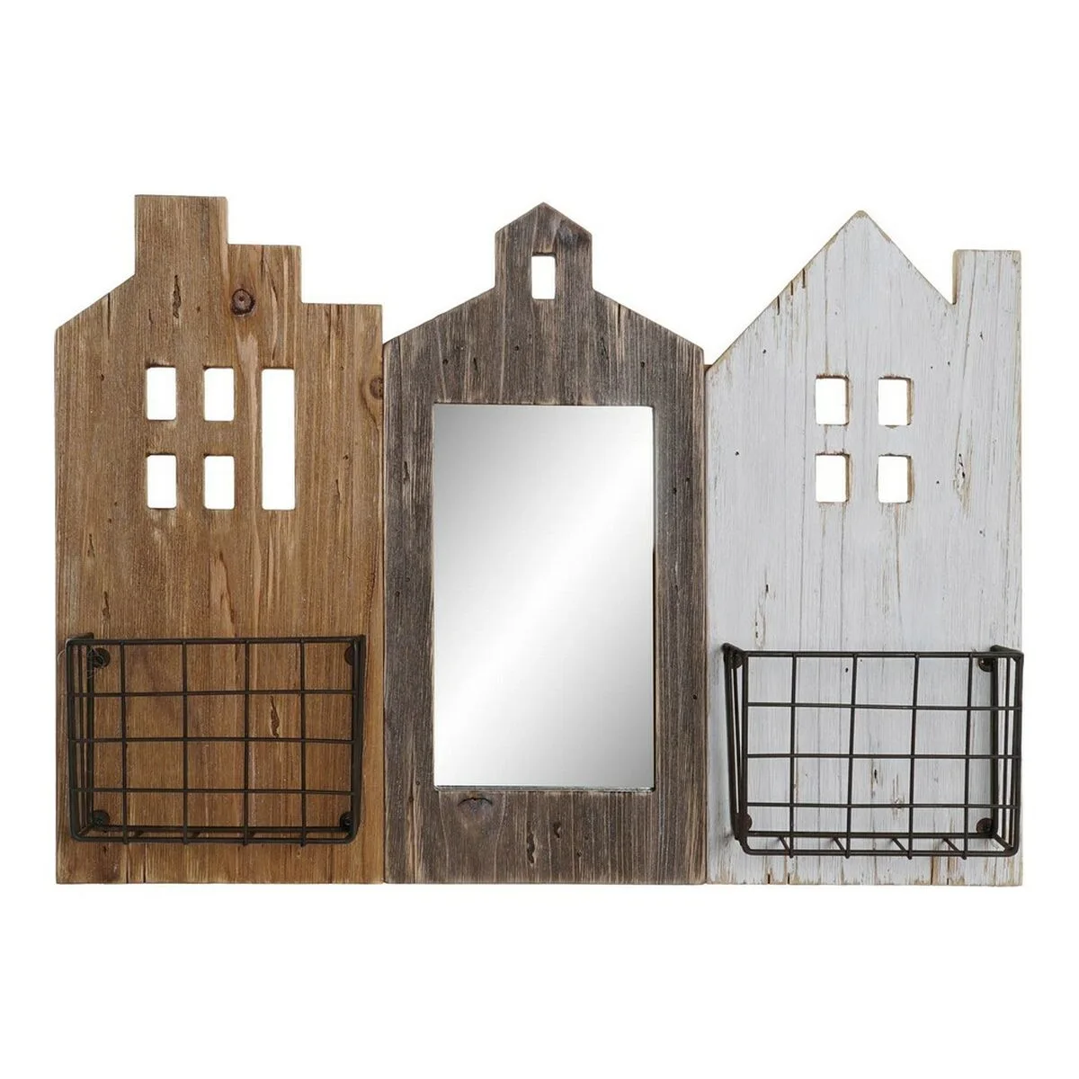 Porte revues dkd home decor blanc marron metal bois de paulownia 57 x 10 x 40 cm s301547122. Diaytar ne suit pas les tendances, il les anticipe à travers sa sélection前瞻 de produits électroniques et généraux