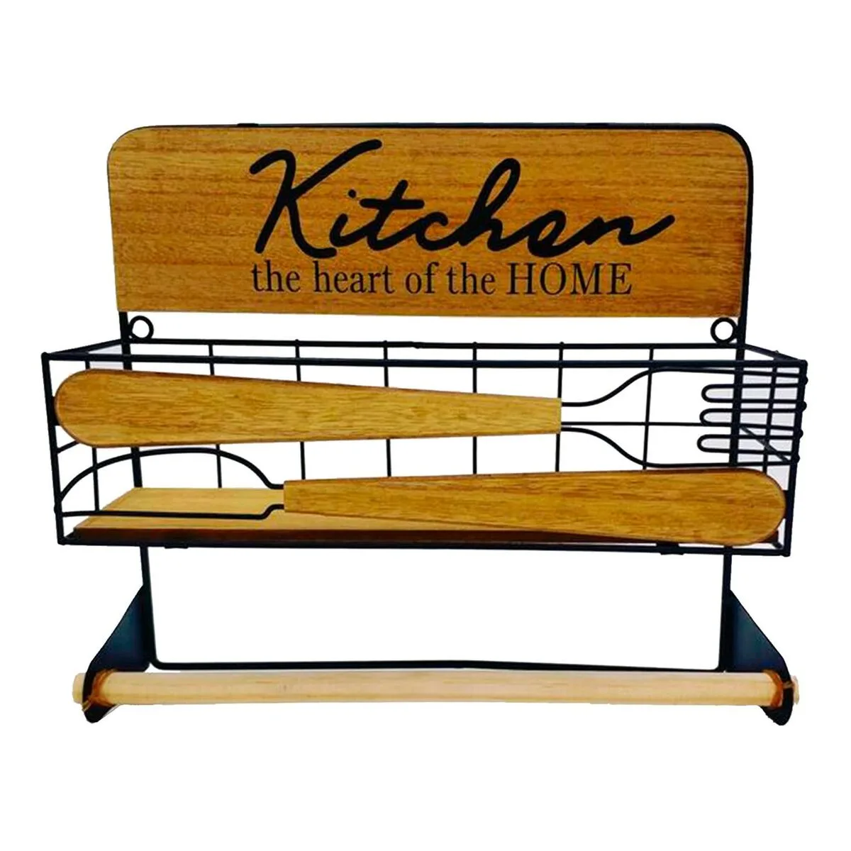 Porte rouleaux de cuisine versa metal bois mdf 29 x 32 x 10 cm s340940362. Diaytar anticipe les tendances pour vous offrir le meilleur de la mode.