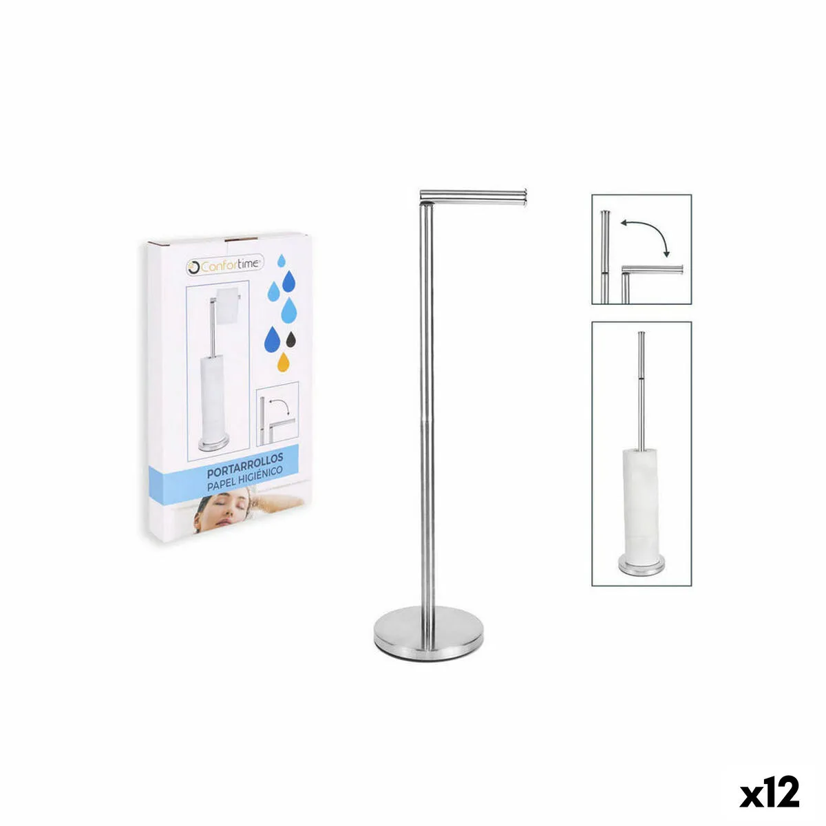 Porte rouleaux pour papier toilette confortime acier inoxydable acier s223126327. Diaytar transforme l'essai du e-commerce généraliste en vous offrant une expérience curated, qualitative et surprenante