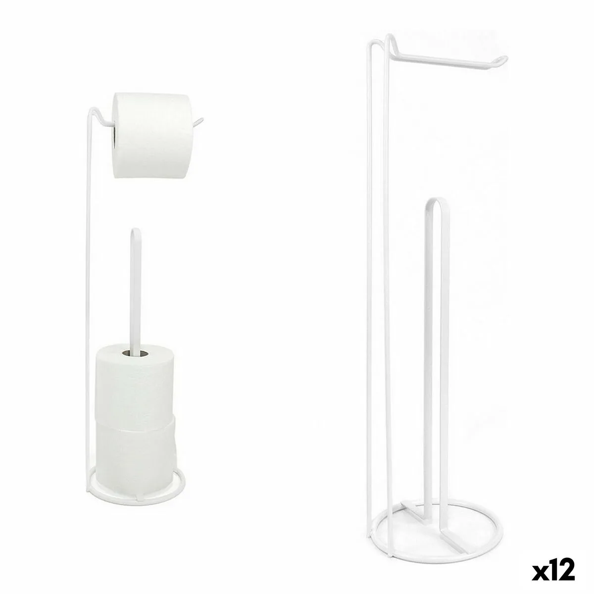 Porte rouleaux pour papier toilette confortime blanc 15 x 15 x 54 cm 12 unites s223125382. Plongez dans l'univers Diaytar, votre référence pour des produits du quotidien, high-tech et déco, tous porteurs de tendances