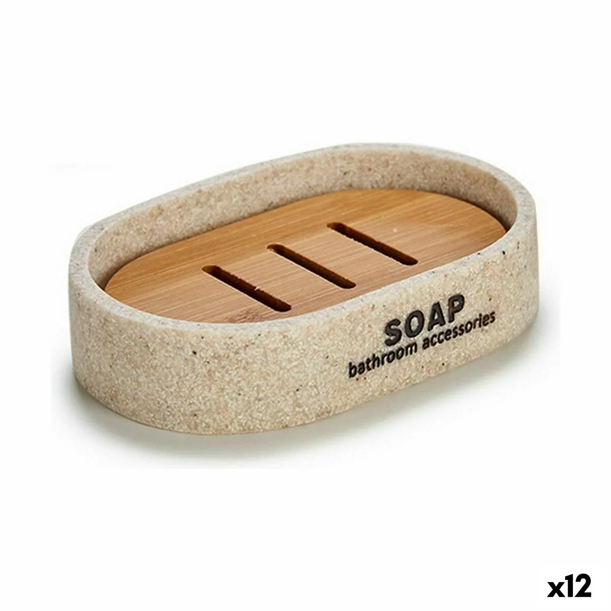 Porte savon berilo b5598 4 beige resine 8 x 2 5 x 12 5 cm 12 5 x 2 5 x 8 5 cm 12 unites s362467733. La qualité Diaytar : un engagement, une promesse, une satisfaction garantie.