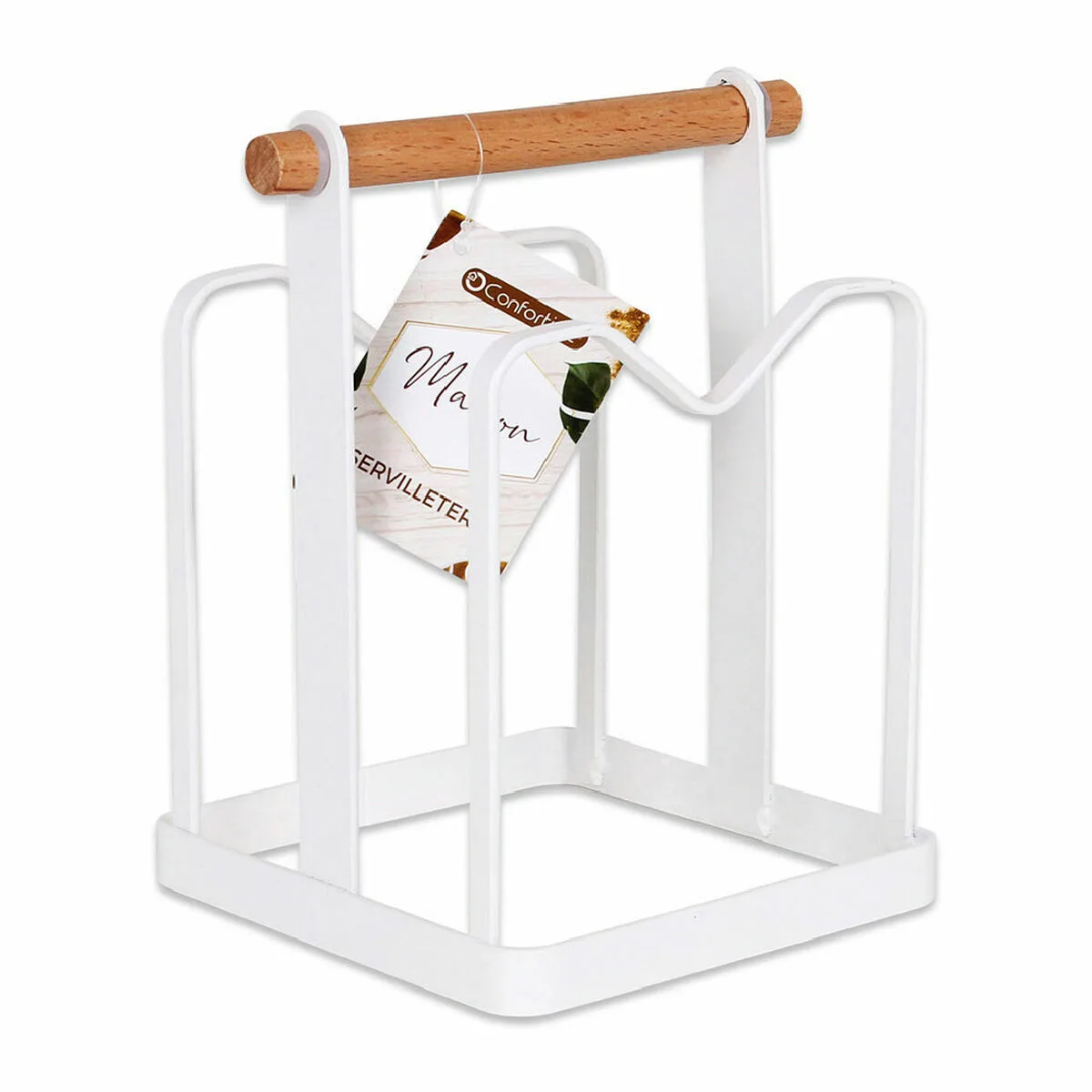 Porte serviettes confortime 124022 14 2 x 12 2 x 18 7 cm 12 unites blanc s223081464. Chez Diaytar, nous sommes convaincus que le meilleur produit est celui qui allie utilité, beauté et innovation. C'est notre credo.