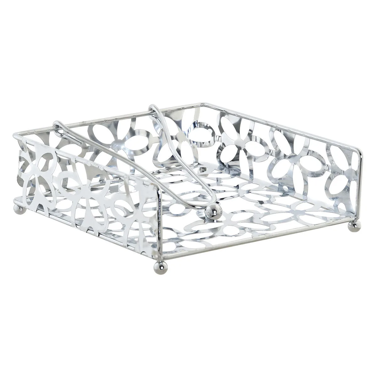 Porte serviettes dkd home decor marguerite argente metal plastique 18 x 19 x 6 cm s302571299. Diaytar Home : Créez l'atmosphère parfaite dans chaque pièce de votre maison.