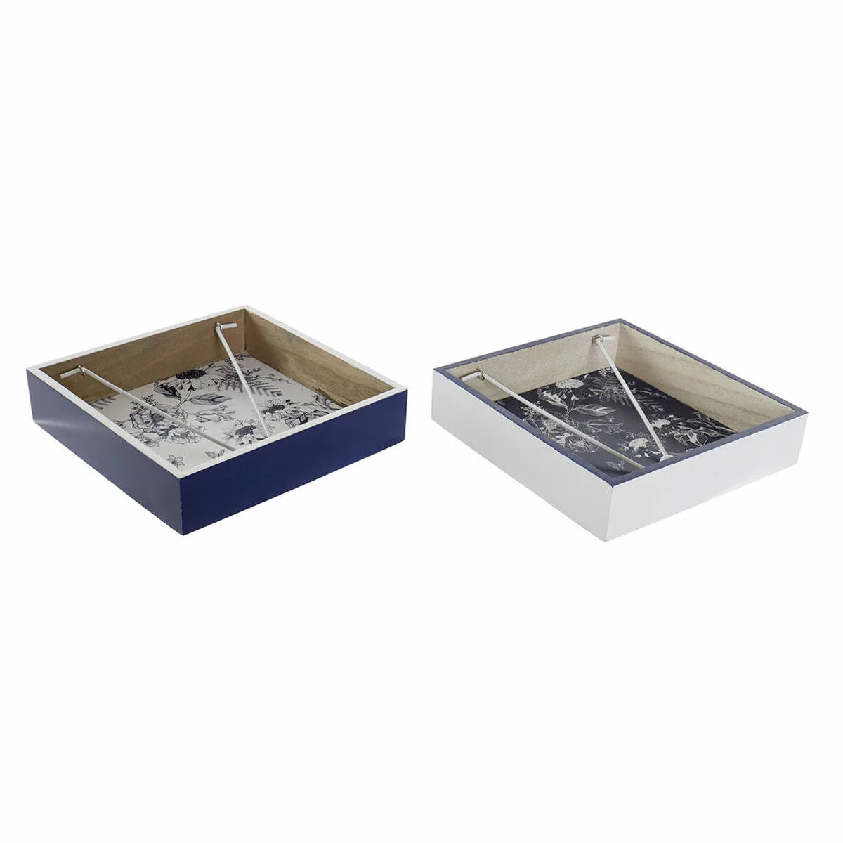Porte serviettes dkd home decor metal blanc blue marine bois mdf 2 pcs s301493199. Bienvenue chez Diaytar, où l'élégance rencontre l'innovation avec nos produits électroniques dernier cri et nos créations maison exclusives