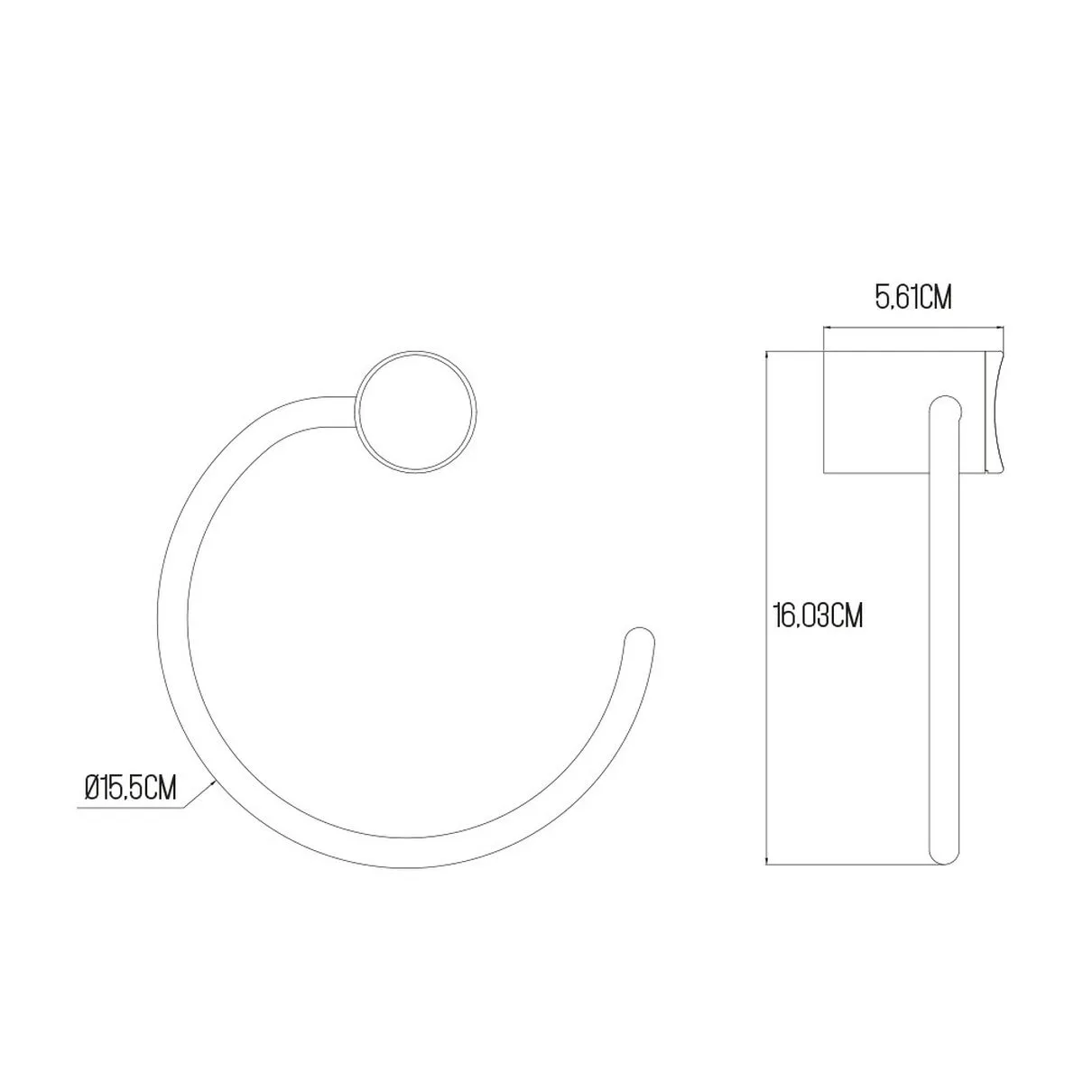 Porte serviettes edm 01379 argente acier inoxydable s790196466. Diaytar révolutionne votre expérience d'achat en ligne avec une curation unique de produits tendance, high-tech et lifestyle