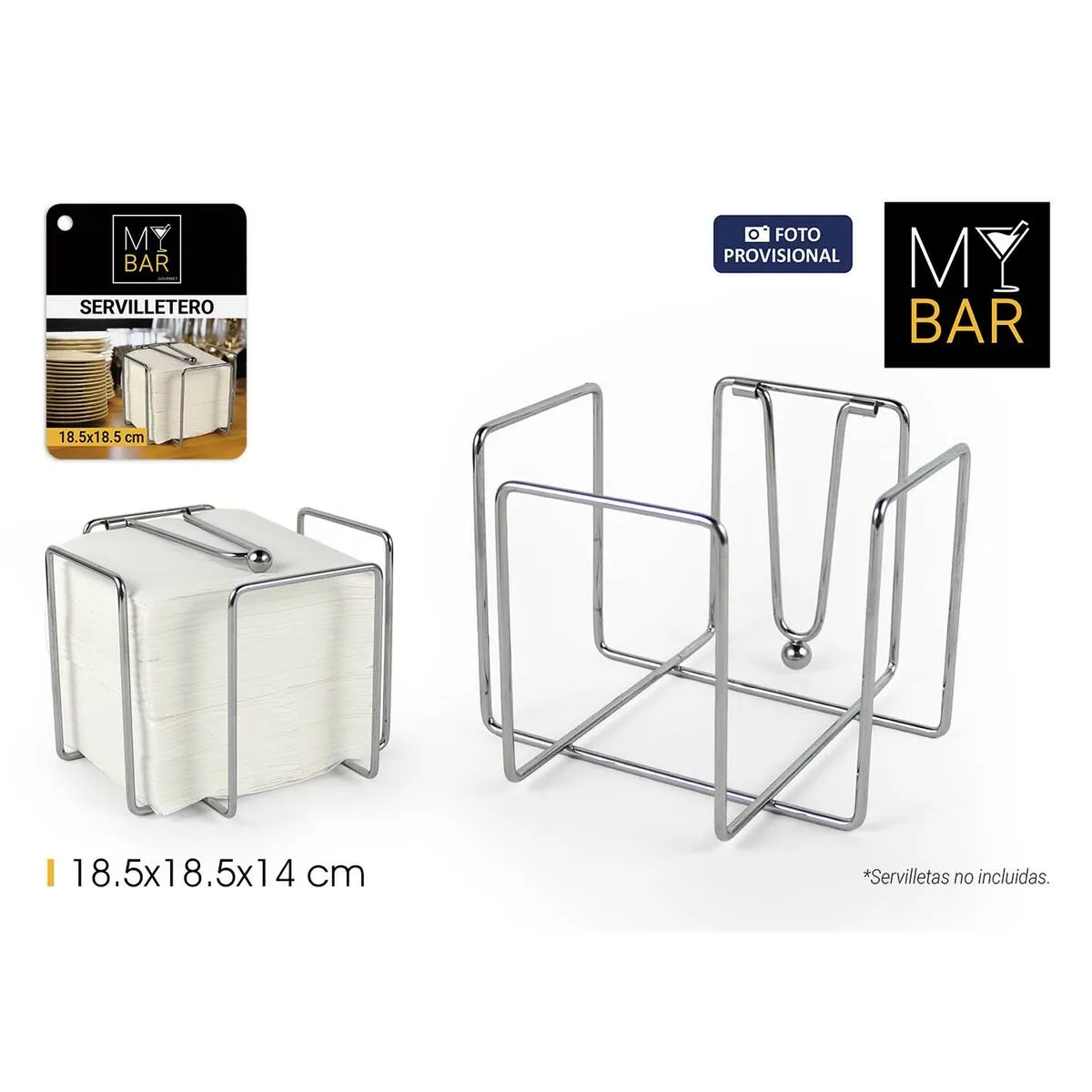 Porte serviettes my bar 18 5 x 18 5 x 14 cm 12 unites s223883350. L'esprit Diaytar : une curiosité insatiable pour dénicher les produits généraux et électroniques qui feront demain