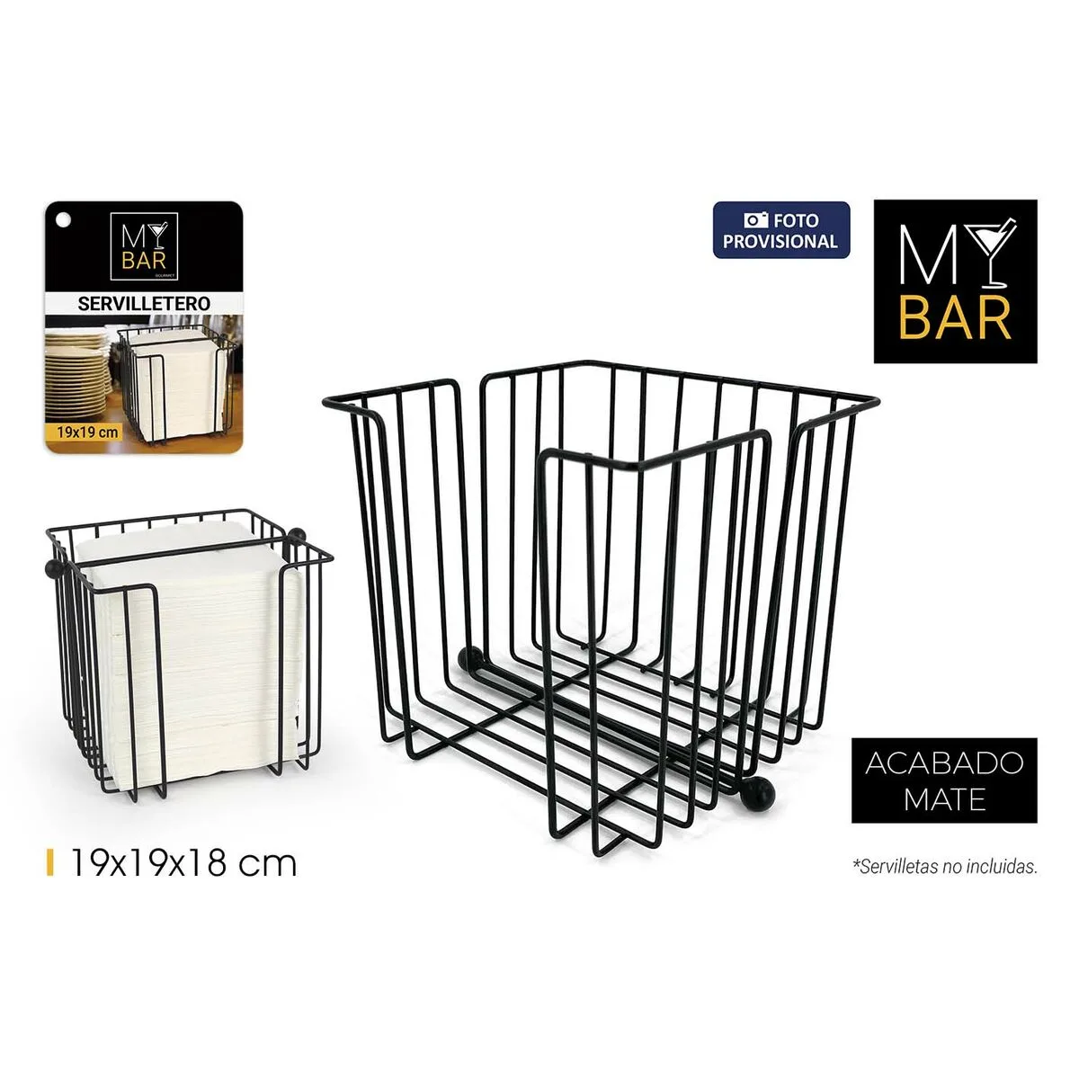 Porte serviettes my bar noir metal 19 x 19 x 18 cm 8 unites s223882968. Diaytar, une vision du shopping en ligne où chaque catégorie de produits, de la high-tech au généraliste, est traitée avec excellence