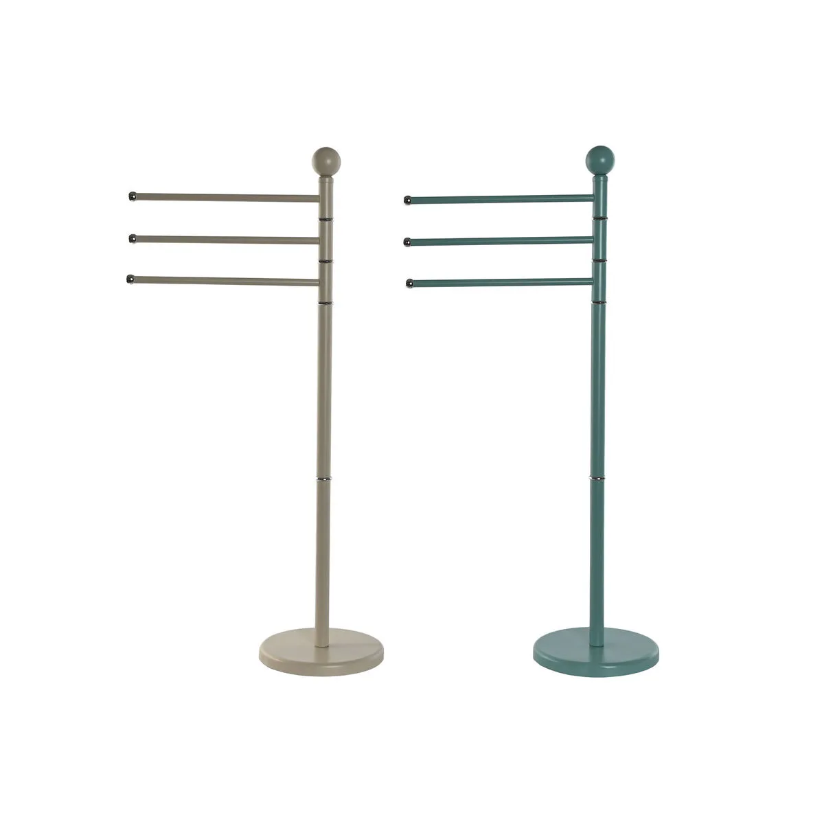 Porte serviettes sur pied home esprit beige turquoise metal 43 x 22 x 90 cm 2 unites s305516066. Bienvenue sur Diaytar, la plateforme qui réconcilie l'âme de la boutique de quartier avec la puissance du digital.
