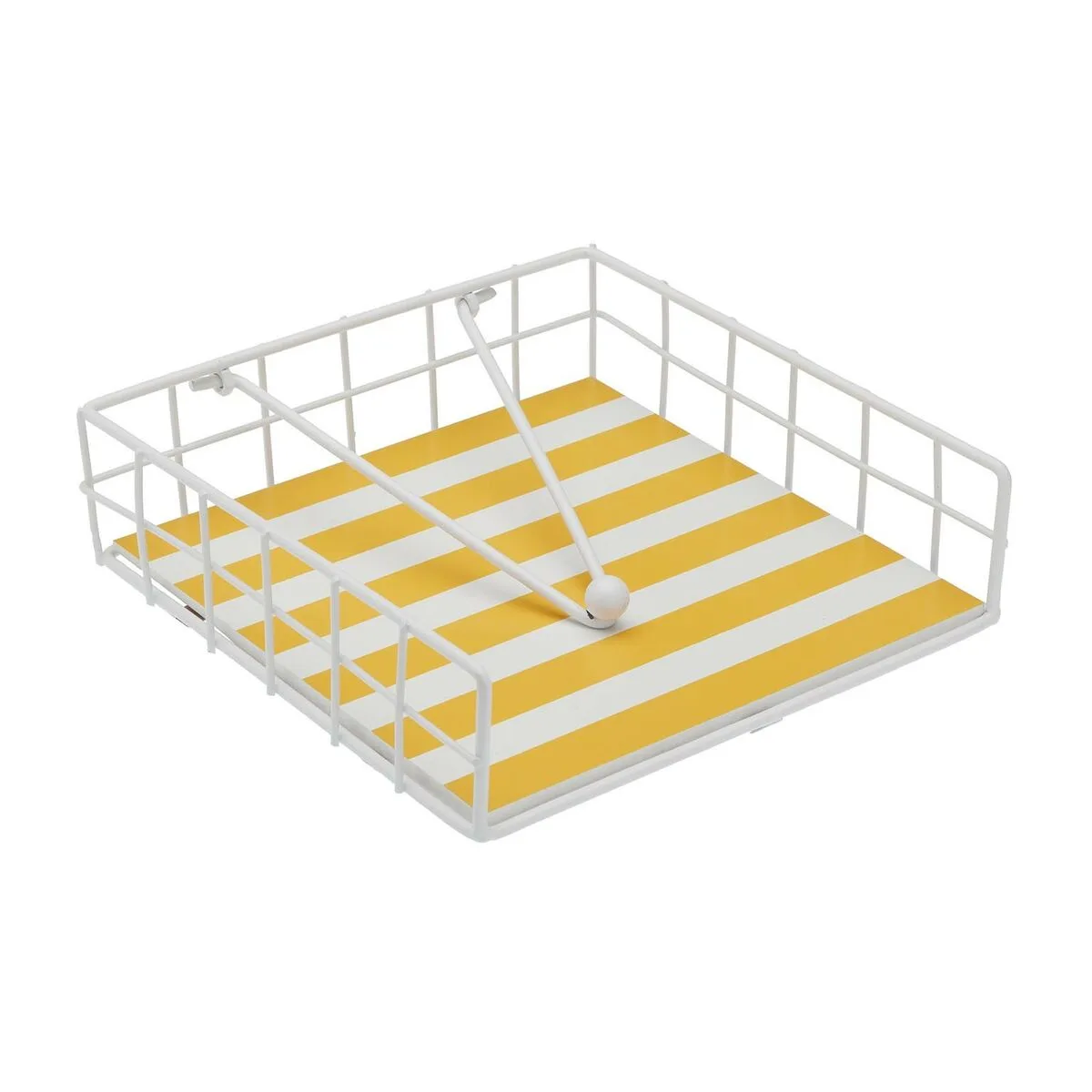 Porte serviettes versa jaune metal 35 x 0 03 x 25 cm rayures s341255990. L'excellence à portée de clic avec la boutique en ligne Diaytar.