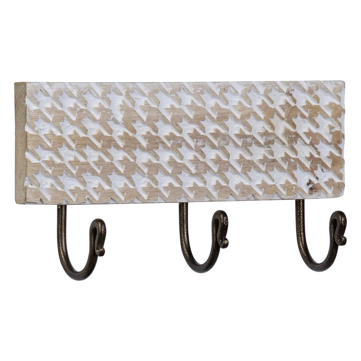 Portemanteau 30 x 7 x 16 cm metal bois s880209812. Diaytar, c'est la convergence entre votre style unique et notre sélection infinie de produits qui lui correspondent.