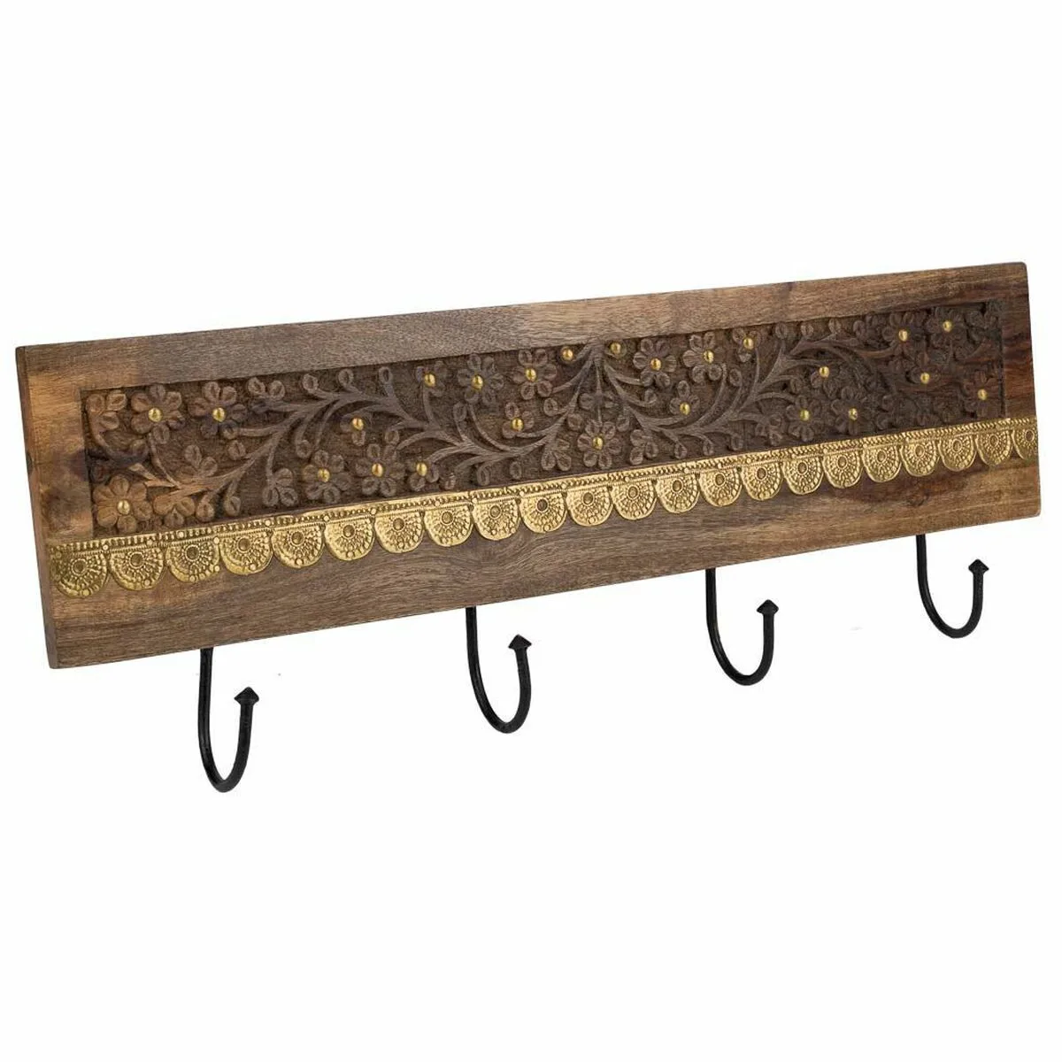 Portemanteau alexandra house living marron fer bois de manguier 5 x 18 x 50 cm d163168470. Votre boutique de confiance Diaytar vous accompagne dans tous vos projets.