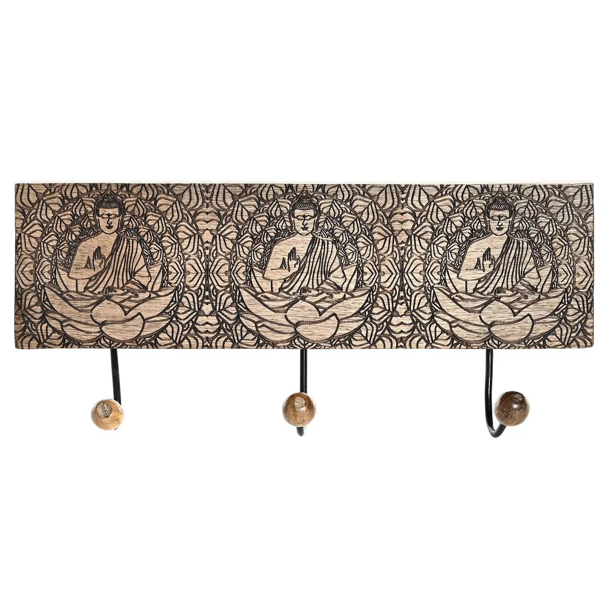 Portemanteau dkd home decor metal bois de manguier naturel buda oriental 38 x 6 x 18 cm s303226748. Chez Diaytar, nous célébrons l'innovation sous toutes ses formes, des produits high-tech les plus fous aux objets maison les plus malins.