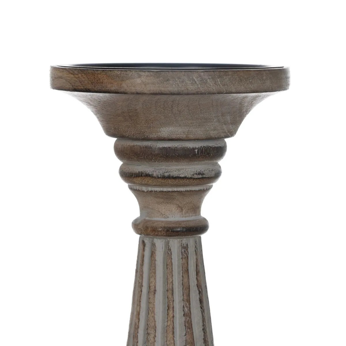 Pot a bougie blanc naturel fer bois de manguier 18 x 18 x 53 3 cm s880572543. Diaytar révolutionne votre expérience d'achat en ligne avec une curation unique de produits tendance, high-tech et lifestyle