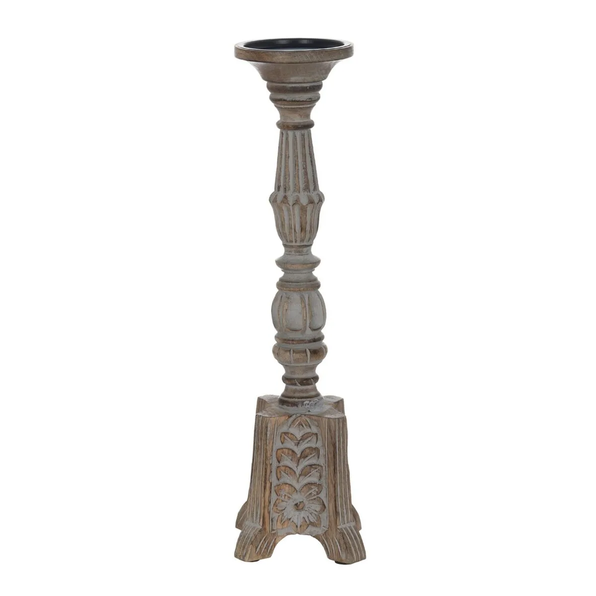 Pot a bougie blanc naturel fer bois de manguier 18 x 18 x 53 3 cm s880572557. Chez Diaytar, nous ne vendons pas que des produits, nous proposons des solutions, du rêve et un peu de magie au quotidien