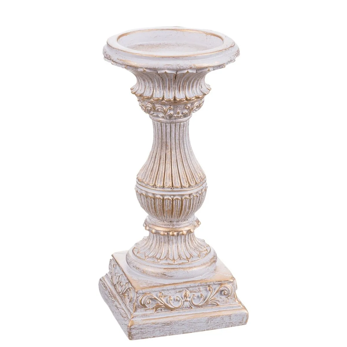 Pot a bougie blanc resine noel 9 x 9 x 19 5 cm s880708845. Votre style, votre personnalité, nos produits : bienvenue chez Diaytar !