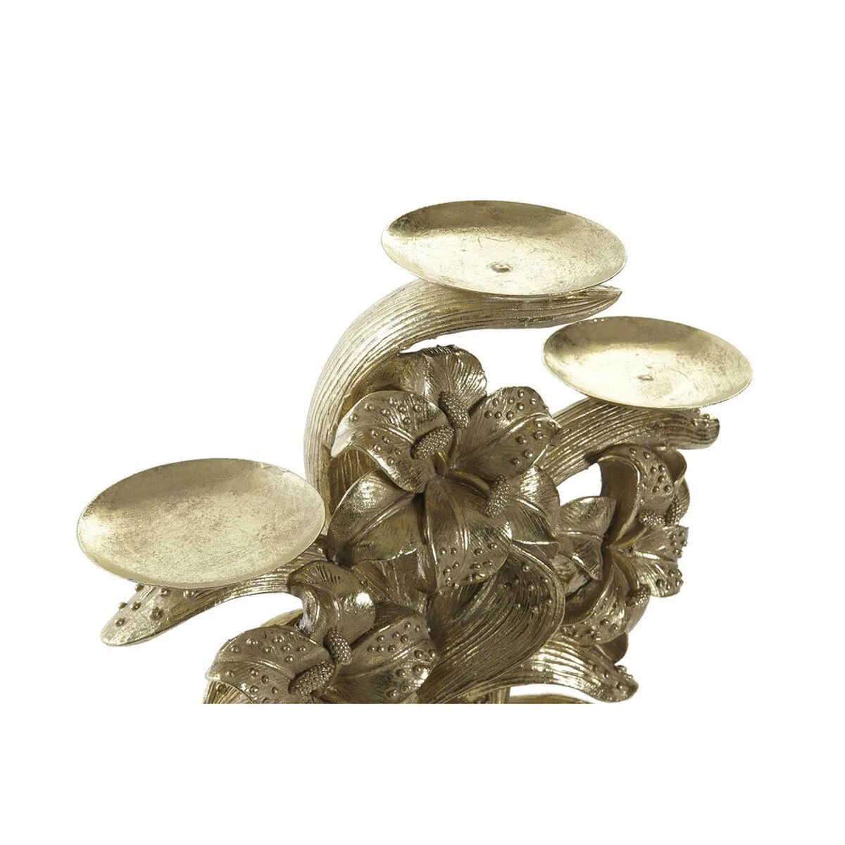 Pot a bougie dkd home decor 26 x 12 x 23 cm fleur dore resine s303757824. Diaytar : là où le shopping devient une forme d'art. Curateur d'un quotidien plus beau et plus fonctionnel.