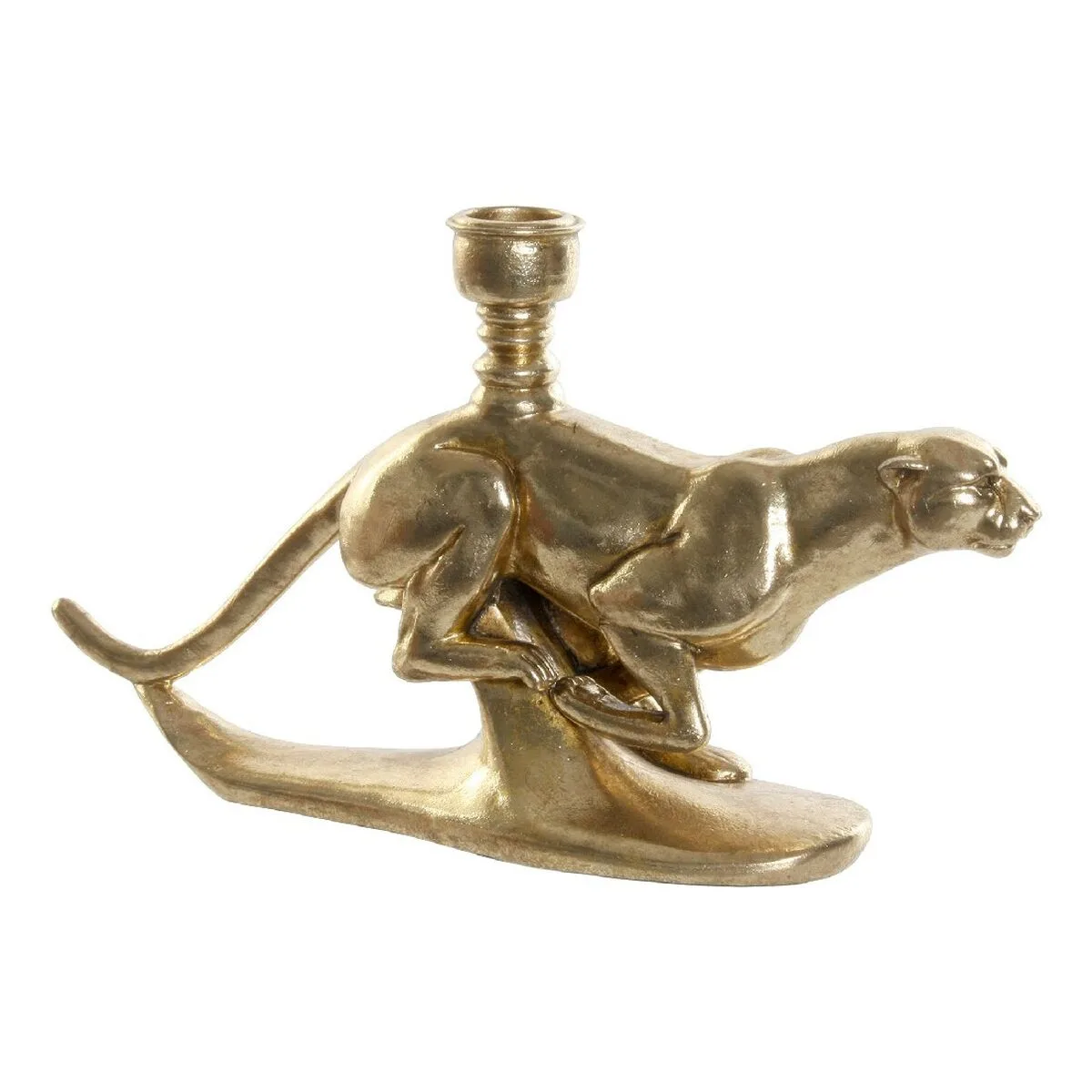 Pot a bougie dkd home decor dore resine aluminium leopard tropical pot a bougie 25 x 6 x 14 cm s301685311. Notre équipe Diaytar parcourt le globe pour vous dénicher les produits généraux et électroniques les plus prometteurs