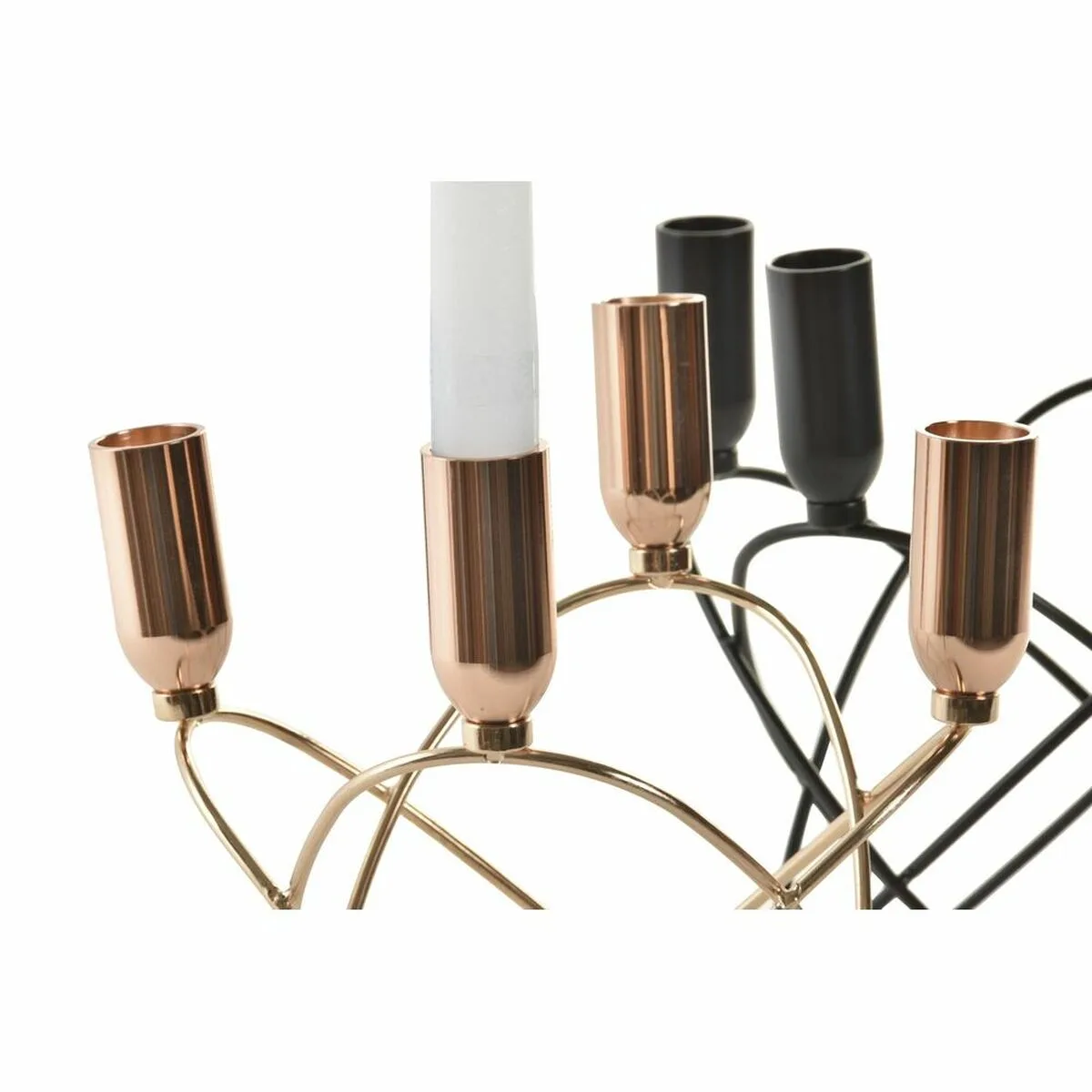 Pot a bougie dkd home decor noir dore metal moderne 20 x 20 x 23 cm 2 unites s303752817. Découvrez l'univers Diaytar - Des milliers de produits sélectionnés avec soin pour vous.