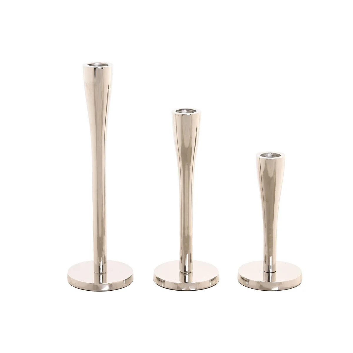 Pot a bougie home esprit argente aluminium moderne 7 5 x 7 5 x 25 cm s306128243. Diaytar - L'art de bien vivre commence ici. Découvrez nos collections exclusives.