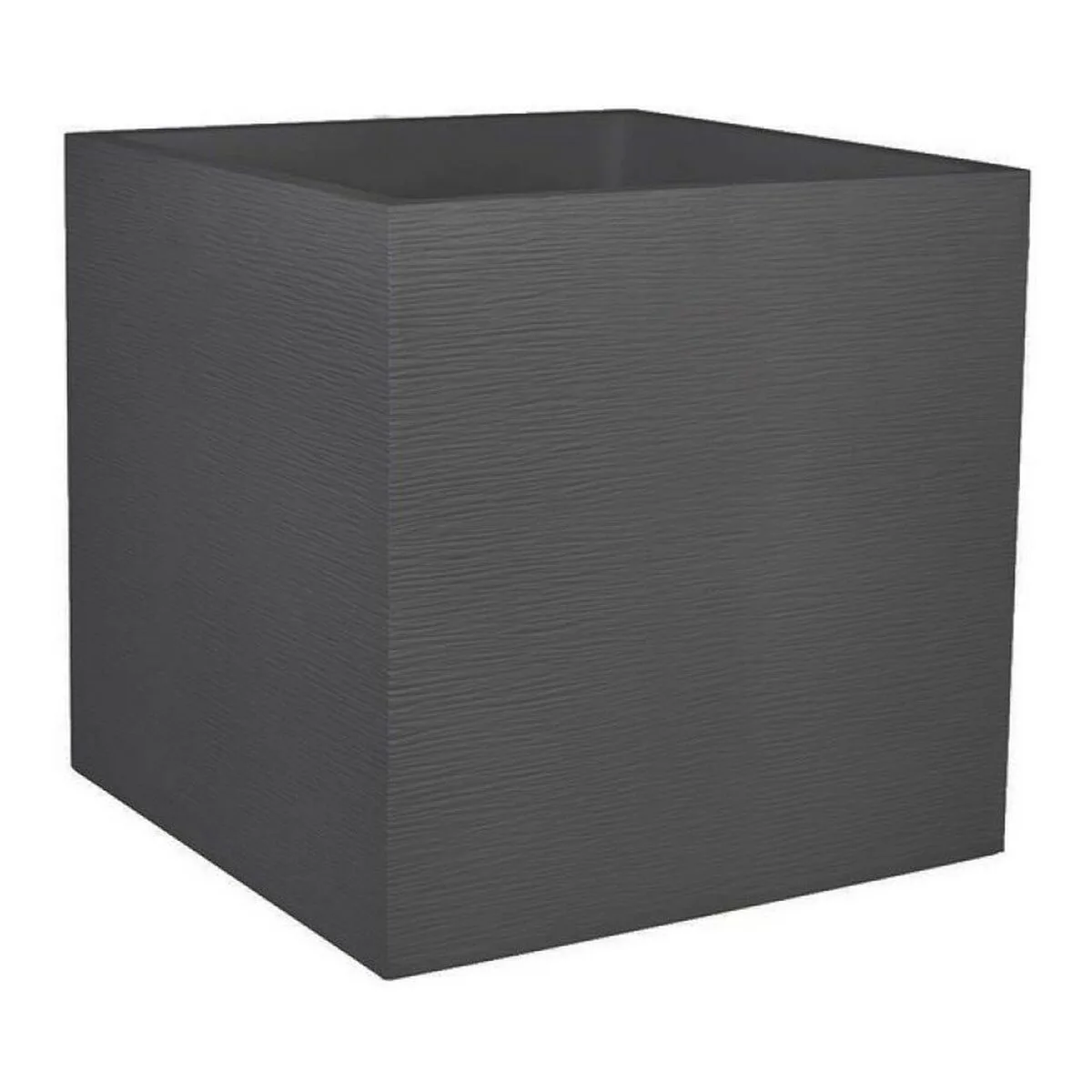 Pot eda cf 6540042 anthracite gris fonce plastique carre 49 5 x 49 5 x 49 5 cm s710612092. Notre équipe Diaytar est une bande de dénicheurs compulsifs, toujours en quête du produit qui provoquera l'étincelle dans votre regard.