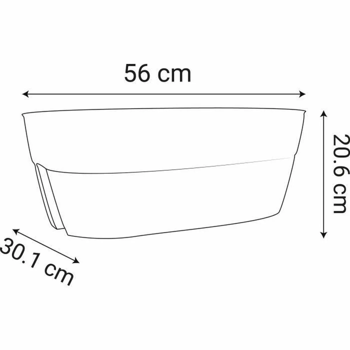 Pot eda gris gris fonce plastique ovale moderne s719669943. Diaytar a foi en une idée simple : les meilleurs produits, qu'ils soient électroniques ou généraux, embellissent le quotidien