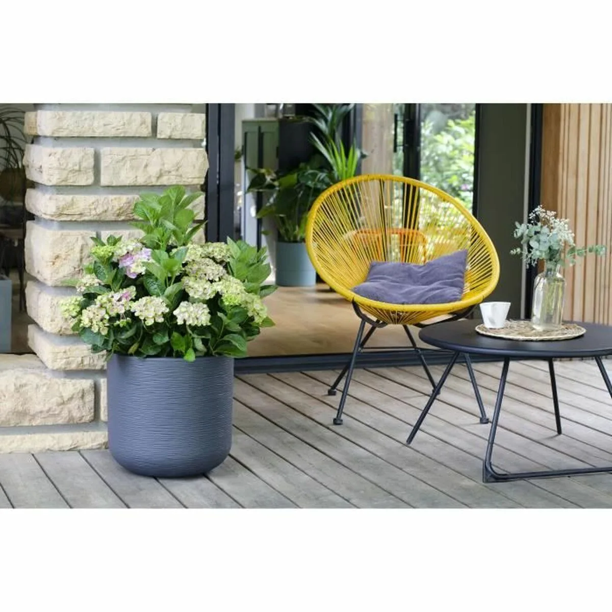 Pot eda gris plastique ronde o 40 cm s716833444. Bien plus qu'un simple site, Diaytar est une expérience de découverte permanente de produits utiles, beaux et novateurs