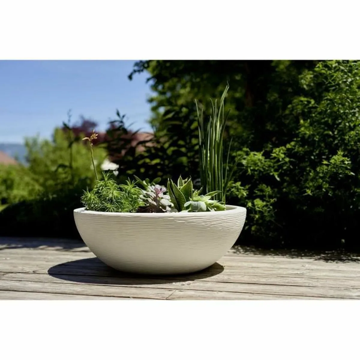 Pot eda o 59 cm blanc plastique rond s719089135. Diaytar, c'est votre partenaire de confiance pour construire un quotidien plus fluide, plus beau, et plus inspirant.